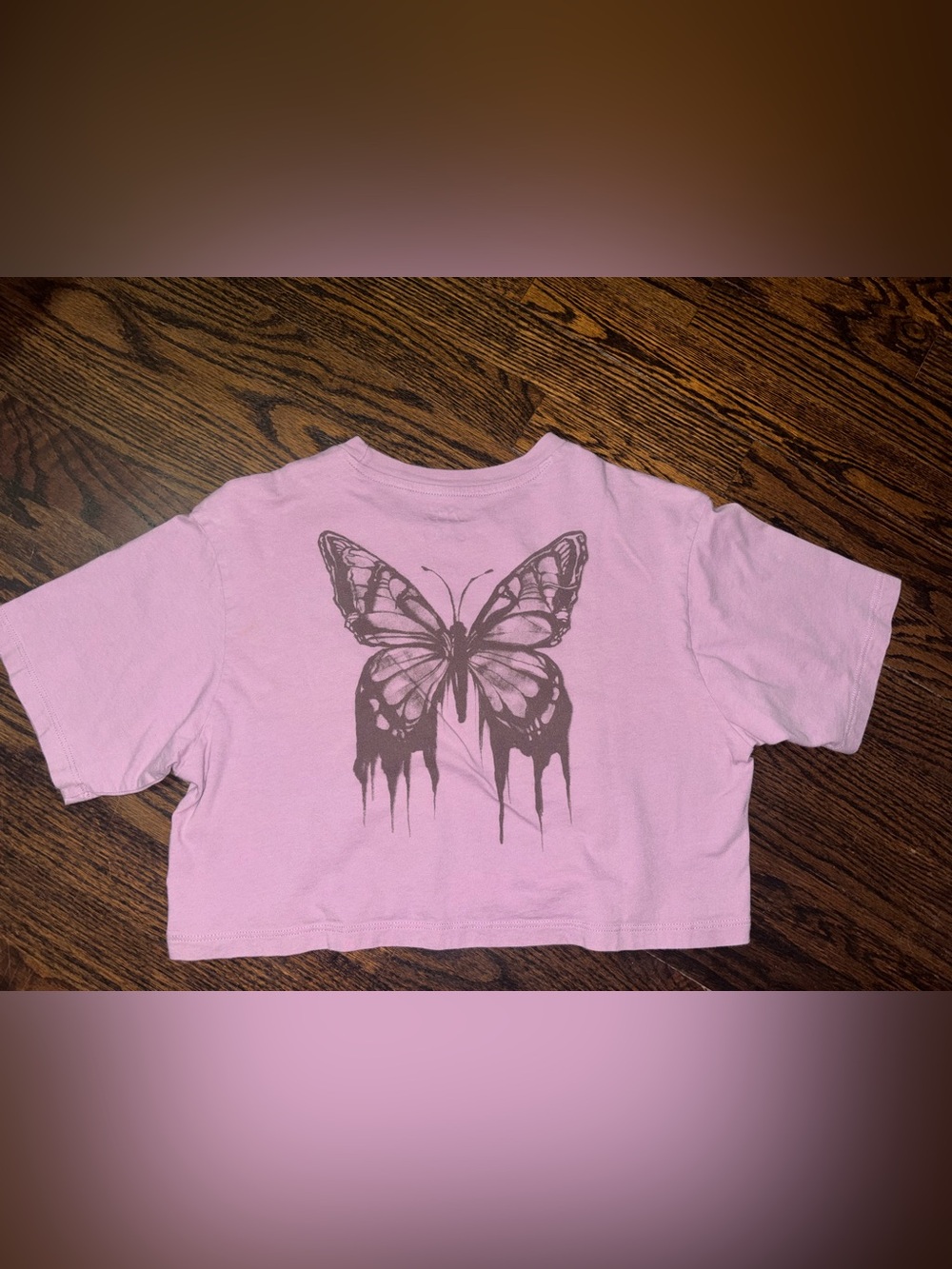 Vans cropped shirt